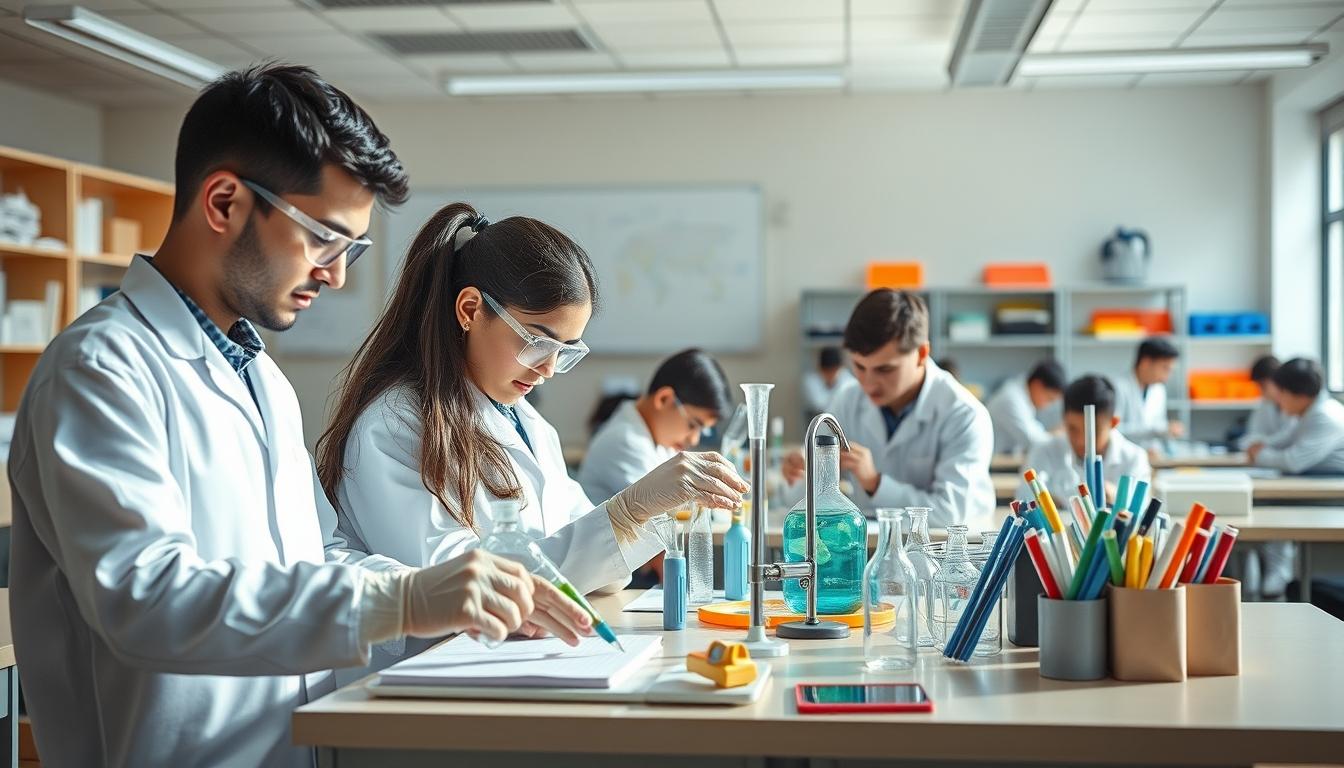 Modern university campus for students